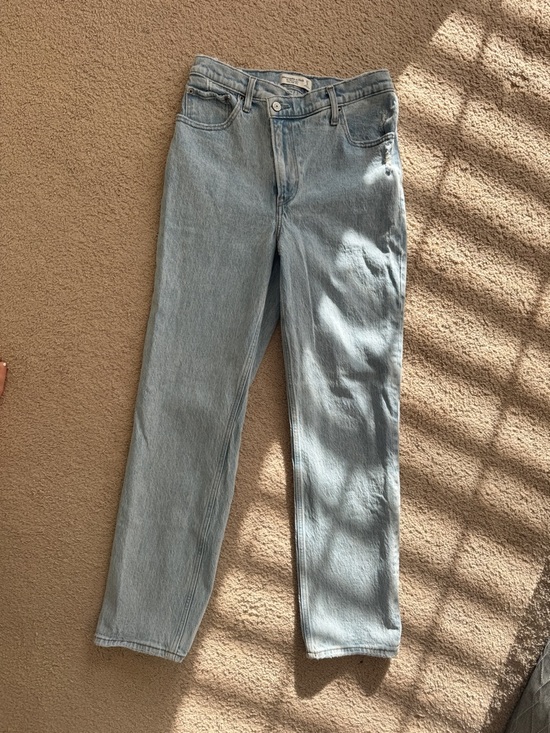 Abercrombie & Fitch Denim - Abercrombie 90’s Straight Asymmetrical Jeans